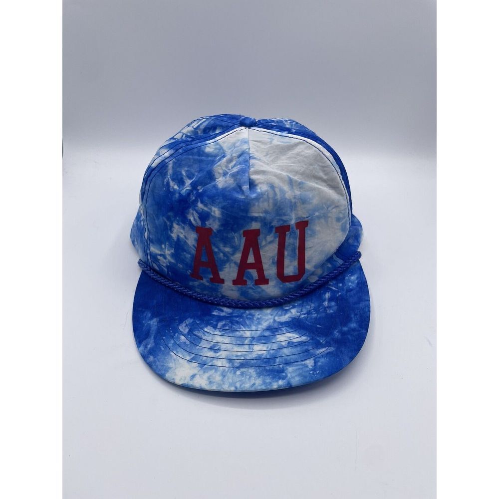 RARE Vintage 70s-80s ~ AAU Amateur Athletic Union Adjustable Hat ~ NEW Old Stock